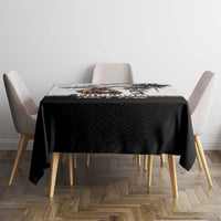 Hawaii Veterans Day Tablecloth Honor The Fallen Flag Grunge Style LT05 - Polynesian Pride