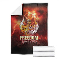 Hawaii Veterans Day Blanket May We Never Forget Freedom Isn't Free LT05 - Polynesian Pride