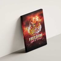 Hawaii Veterans Day Canvas Wall Art May We Never Forget Freedom Isn't Free LT05 - Polynesian Pride