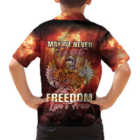 Hawaii Veterans Day Hawaiian Shirt May We Never Forget Freedom Isn't Free LT05 - Polynesian Pride