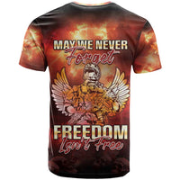 Hawaii Veterans Day T Shirt May We Never Forget Freedom Isn't Free