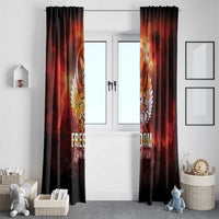 Hawaii Veterans Day Window Curtain May We Never Forget Freedom Isn't Free LT05 - Polynesian Pride