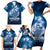 Federated States of Micronesia Veterans Day Family Matching Short Sleeve Bodycon Dress and Hawaiian Shirt May We Never Forget Freedom Isn't Free