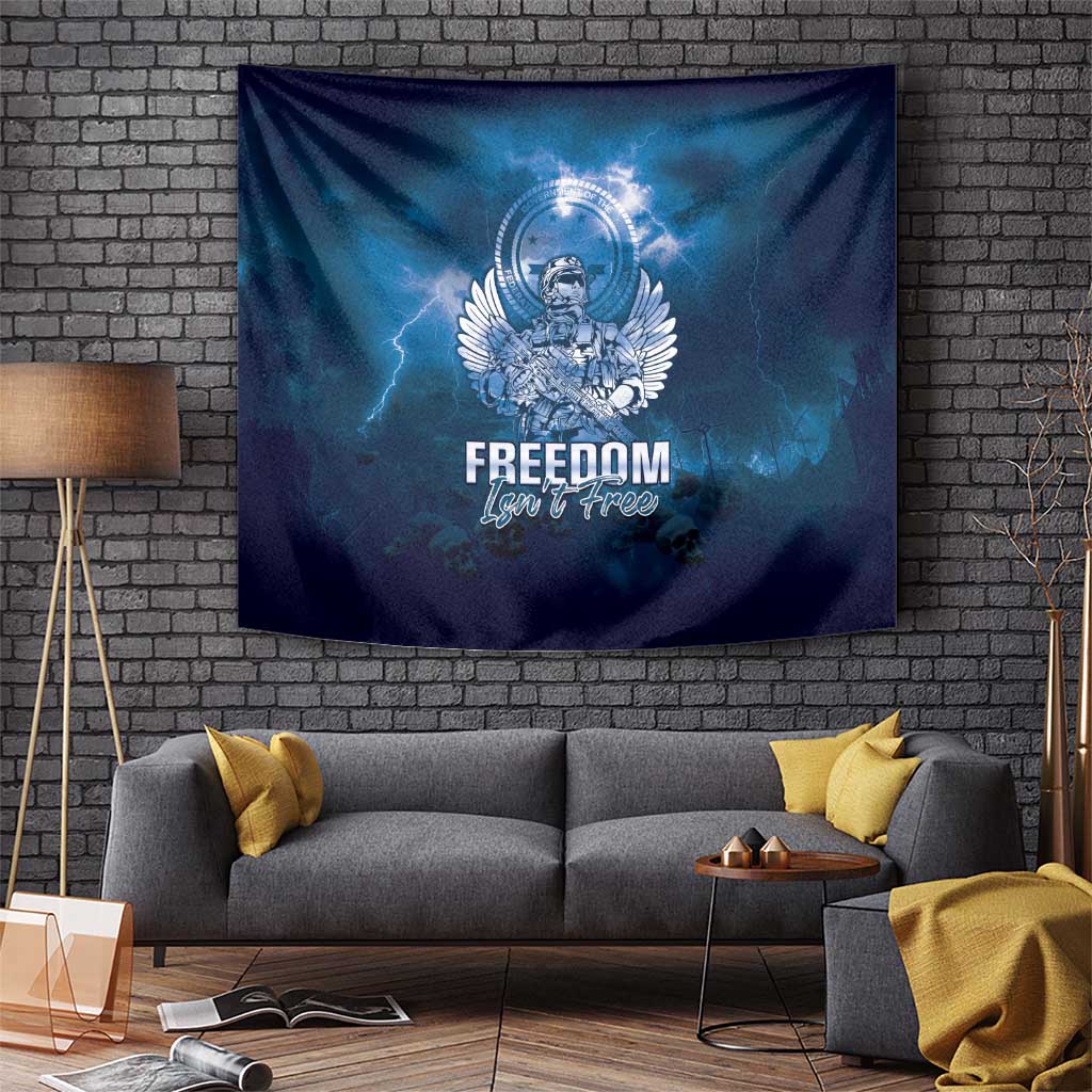 Federated States of Micronesia Veterans Day Tapestry May We Never Forget Freedom Isn't Free