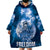 Federated States of Micronesia Veterans Day Wearable Blanket Hoodie May We Never Forget Freedom Isn't Free