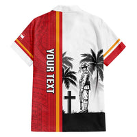 French Polynesia Armistice Day Hawaiian Shirt Lest We Forget Flag Style LT05 - Polynesian Pride