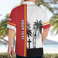 French Polynesia Armistice Day Hawaiian Shirt Lest We Forget Flag Style LT05 - Polynesian Pride