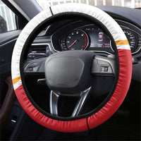 French Polynesia Armistice Day Steering Wheel Cover Lest We Forget Flag Style LT05 - Polynesian Pride