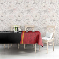 French Polynesia Armistice Day Tablecloth Lest We Forget Flag Style LT05 - Polynesian Pride