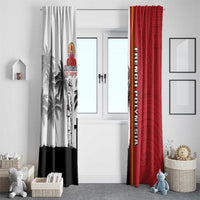 French Polynesia Armistice Day Window Curtain Lest We Forget Flag Style LT05 - Polynesian Pride