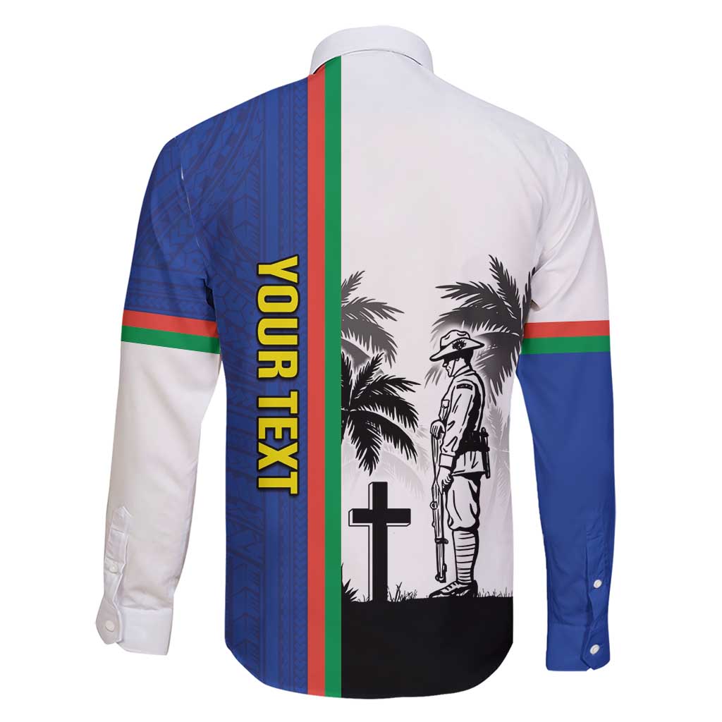 New Caledonia Armistice Day Family Matching Short Sleeve Bodycon Dress and Hawaiian Shirt Lest We Forget Flag Style