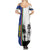 New Caledonia Armistice Day Summer Maxi Dress Lest We Forget Flag Style