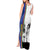 New Caledonia Armistice Day Tank Maxi Dress Lest We Forget Flag Style