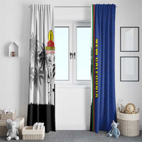 New Caledonia Armistice Day Window Curtain Lest We Forget Flag Style