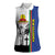 New Caledonia Armistice Day Women Sleeveless Polo Shirt Lest We Forget Flag Style