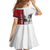 Wallis and Futuna Armistice Day Kid Short Sleeve Dress Lest We Forget Flag Style