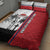 Wallis and Futuna Armistice Day Quilt Bed Set Lest We Forget Flag Style