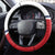 Wallis and Futuna Armistice Day Steering Wheel Cover Lest We Forget Flag Style