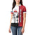 Wallis and Futuna Armistice Day Women Polo Shirt Lest We Forget Flag Style