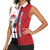 Wallis and Futuna Armistice Day Women Sleeveless Polo Shirt Lest We Forget Flag Style