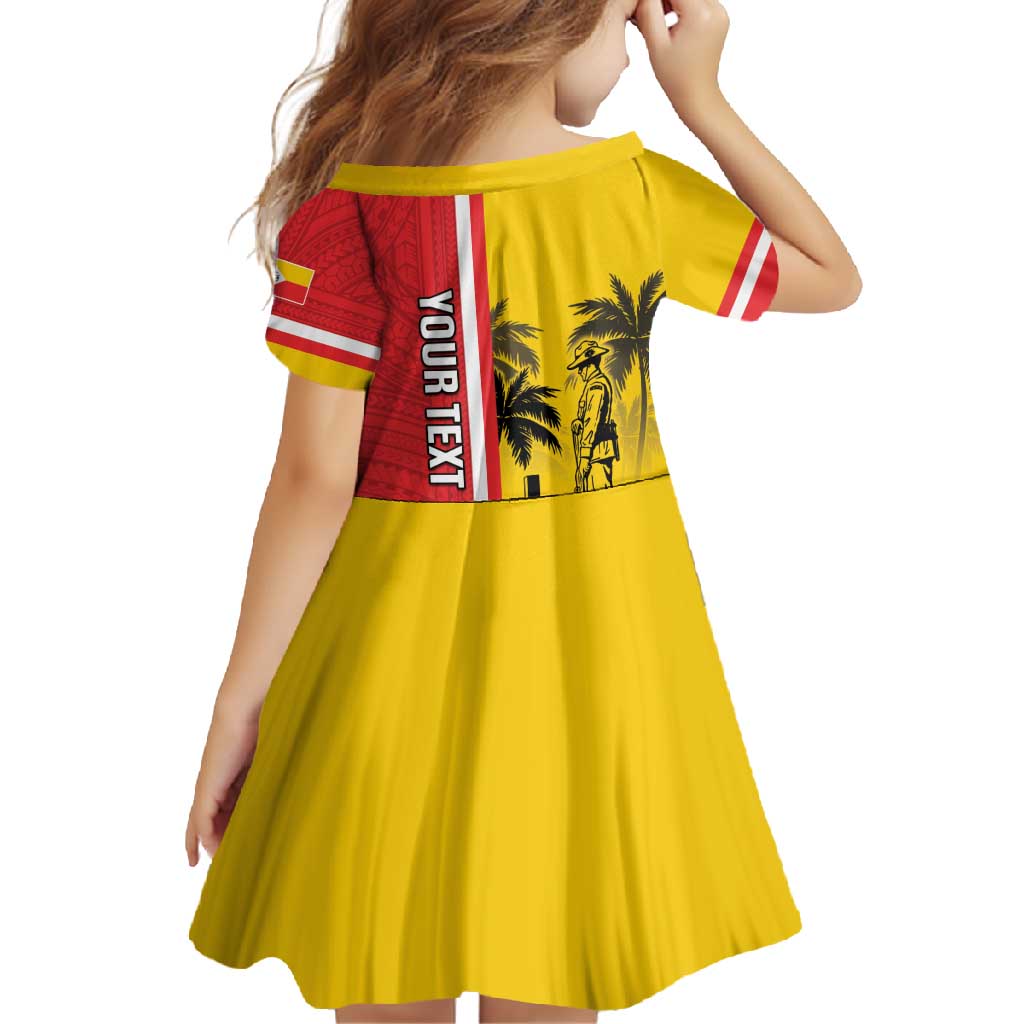 Marquesas Islands Armistice Day Family Matching Short Sleeve Bodycon Dress and Hawaiian Shirt Lest We Forget Flag Style