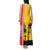 Marquesas Islands Armistice Day Tank Maxi Dress Lest We Forget Flag Style