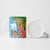 Personalised Malampa Fiji Day Ceramic Mug Tribal Pattern With Tropical Flowers - Polynesian Pride