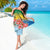 Malampa Fiji Day Sarong Tribal Pattern With Tropical Flowers - Polynesian Pride