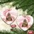 Happy Boxing Day Ceramic Ornament Polynesian Gift Boxes Christmas Tree LT05 Heart Red - Polynesian Pride