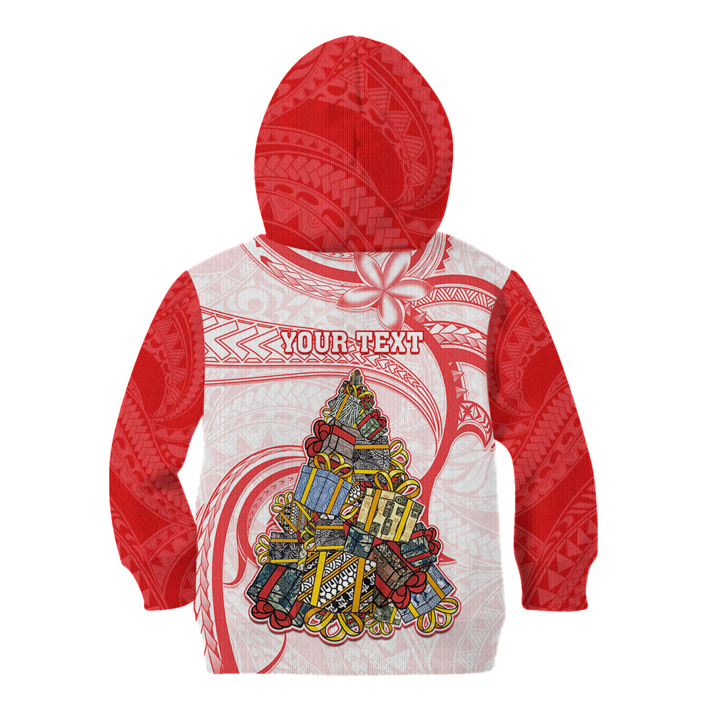 Personalized Happy Boxing Day Kid Hoodie Polynesian Gift Boxes Christmas Tree LT05 - Polynesian Pride