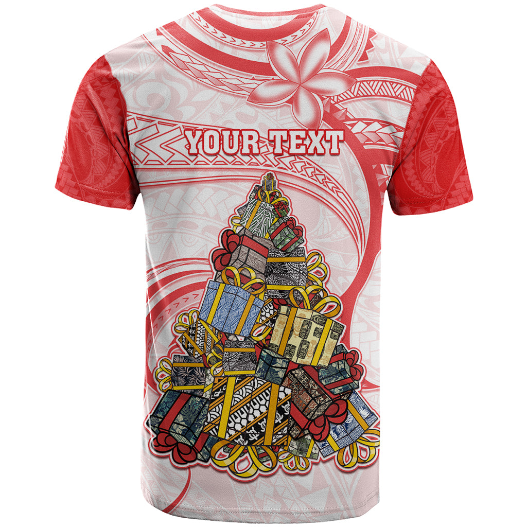 Personalized Happy Boxing Day T Shirt Polynesian Gift Boxes Christmas Tree LT05 - Polynesian Pride