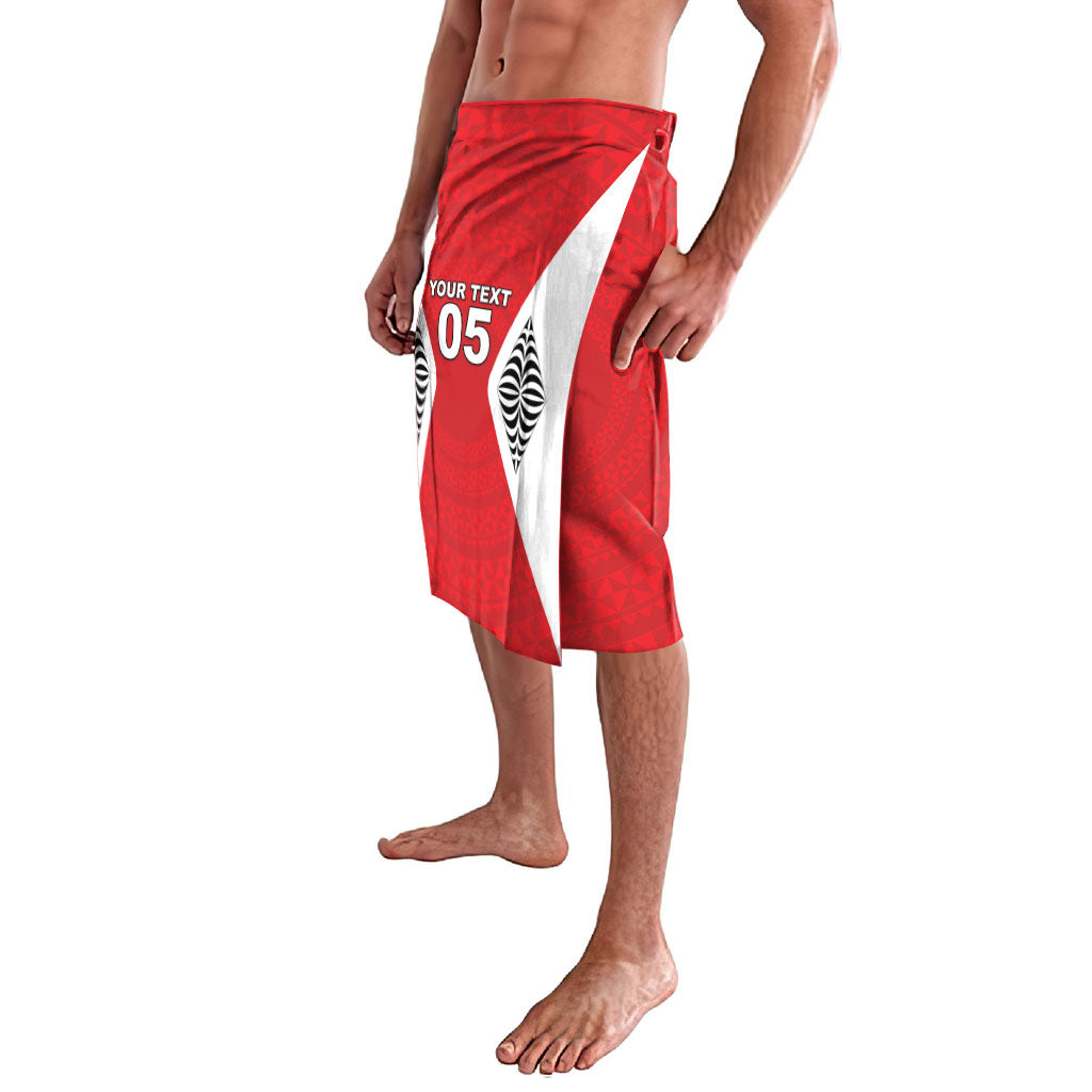 Custom 2026 Tonga Rugby XIII Lavalava Sporty Style LT05 - Polynesian Pride