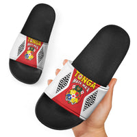 2026 Tonga Rugby XIII Slide Sandals Sporty Style LT05 - Polynesian Pride