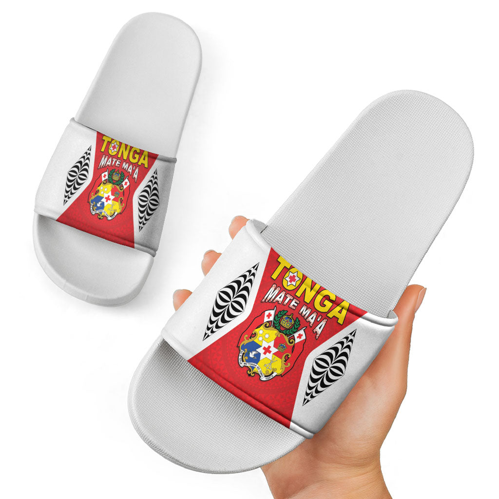 2026 Tonga Rugby XIII Slide Sandals Sporty Style LT05 - Polynesian Pride