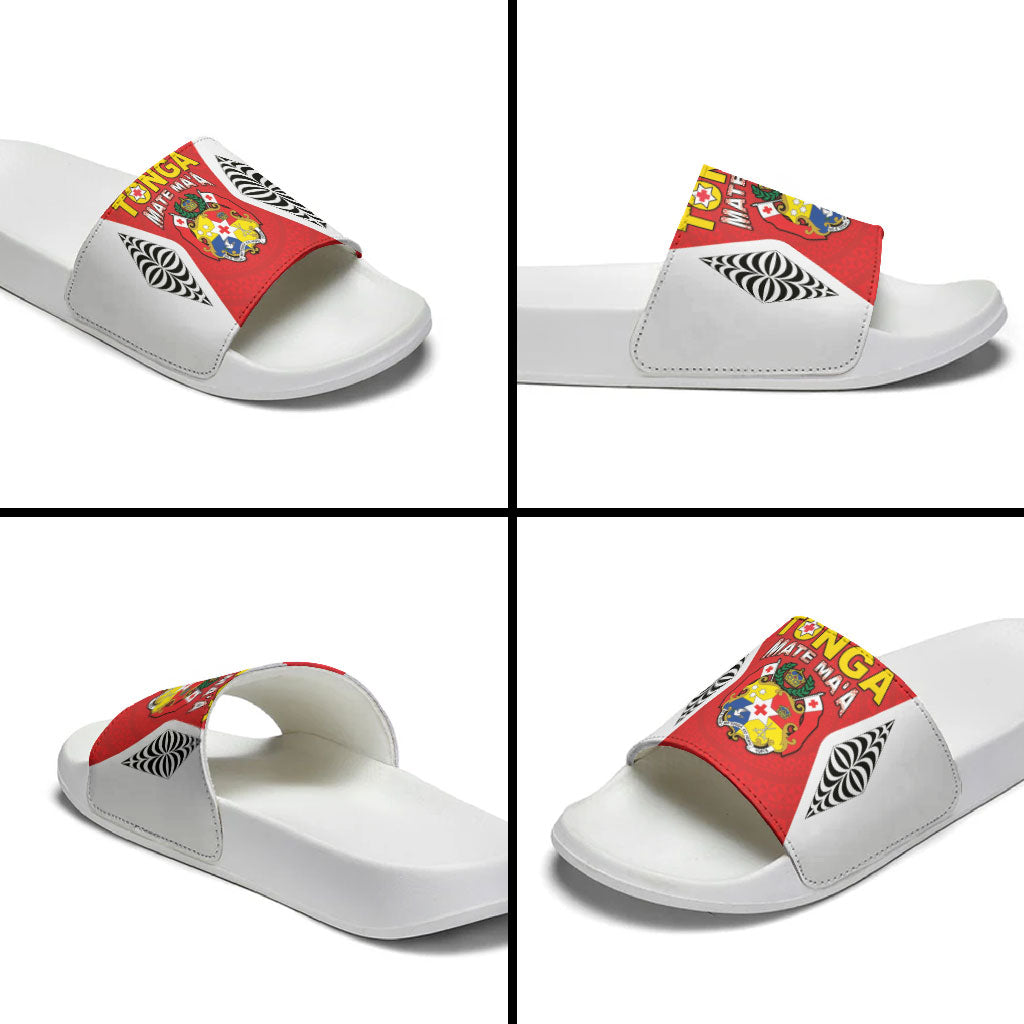 2026 Tonga Rugby XIII Slide Sandals Sporty Style LT05 - Polynesian Pride