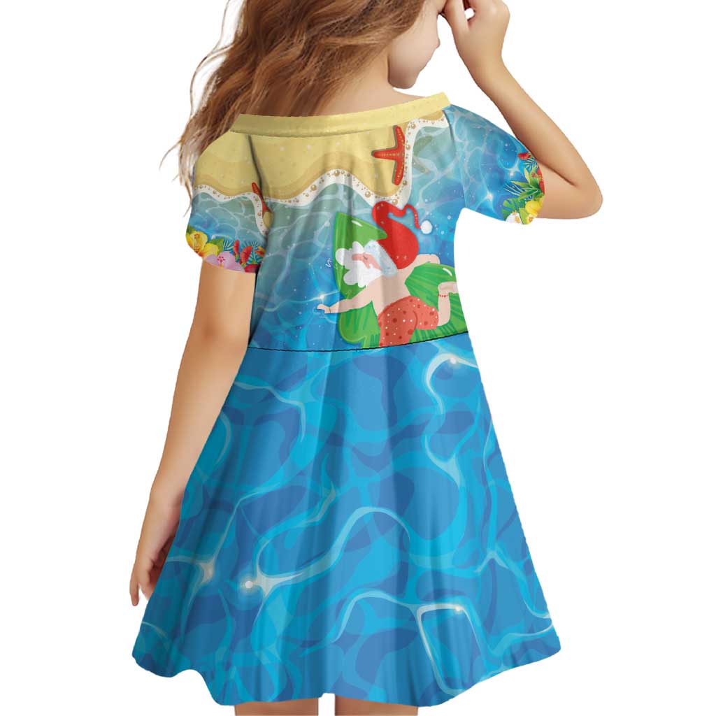 Christmas In Hawaii Family Matching Puletasi and Hawaiian Shirt Tis The Sea Sun