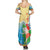 Christmas In Hawaii Family Matching Summer Maxi Dress and Hawaiian Shirt Tis The Sea Sun