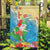 Christmas In Hawaii Garden Flag Tis The Sea Sun