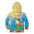 Christmas In Hawaii Kid Hoodie Tis The Sea Sun