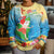 Christmas In Hawaii Kid Ugly Christmas Sweater Tis The Sea Sun