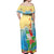 Christmas In Hawaii Off Shoulder Maxi Dress Tis The Sea Sun