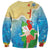 Christmas In Hawaii Sweatshirt Tis The Sea Sun