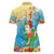 Christmas In Hawaii Women Polo Shirt Tis The Sea Sun