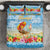 Hawaii Funny Thanksgiving Bedding Set Thankful From The Beach