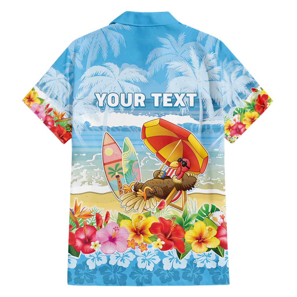 Personalised Hawaii Funny Thanksgiving Hawaiian Shirt Thankful From The Beach LT05 - Polynesian Pride