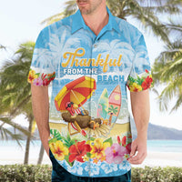 Personalised Hawaii Funny Thanksgiving Hawaiian Shirt Thankful From The Beach LT05 - Polynesian Pride