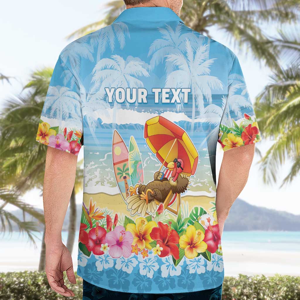 Personalised Hawaii Funny Thanksgiving Hawaiian Shirt Thankful From The Beach LT05 - Polynesian Pride