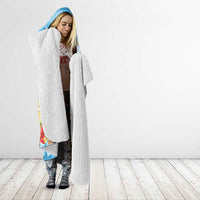 Hawaii Funny Thanksgiving Hooded Blanket Thankful From The Beach LT05 - Polynesian Pride