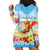 Personalised Hawaii Funny Thanksgiving Hoodie Dress Thankful From The Beach