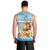 Personalised Hawaii Funny Thanksgiving Men Tank Top Thankful From The Beach